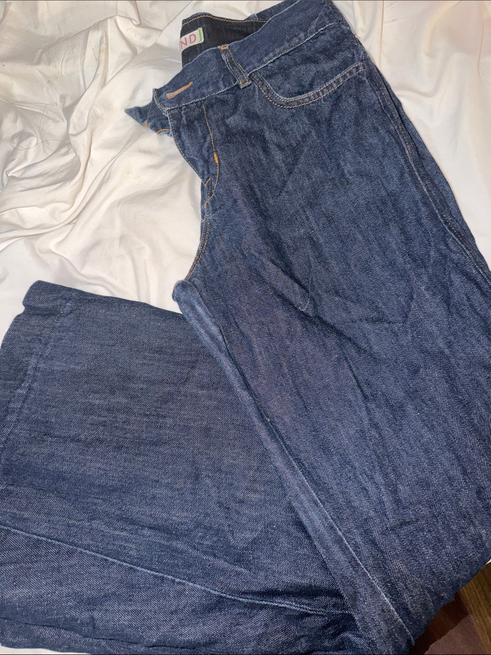 J Brand Deep Indigo Wide-Leg Jeans